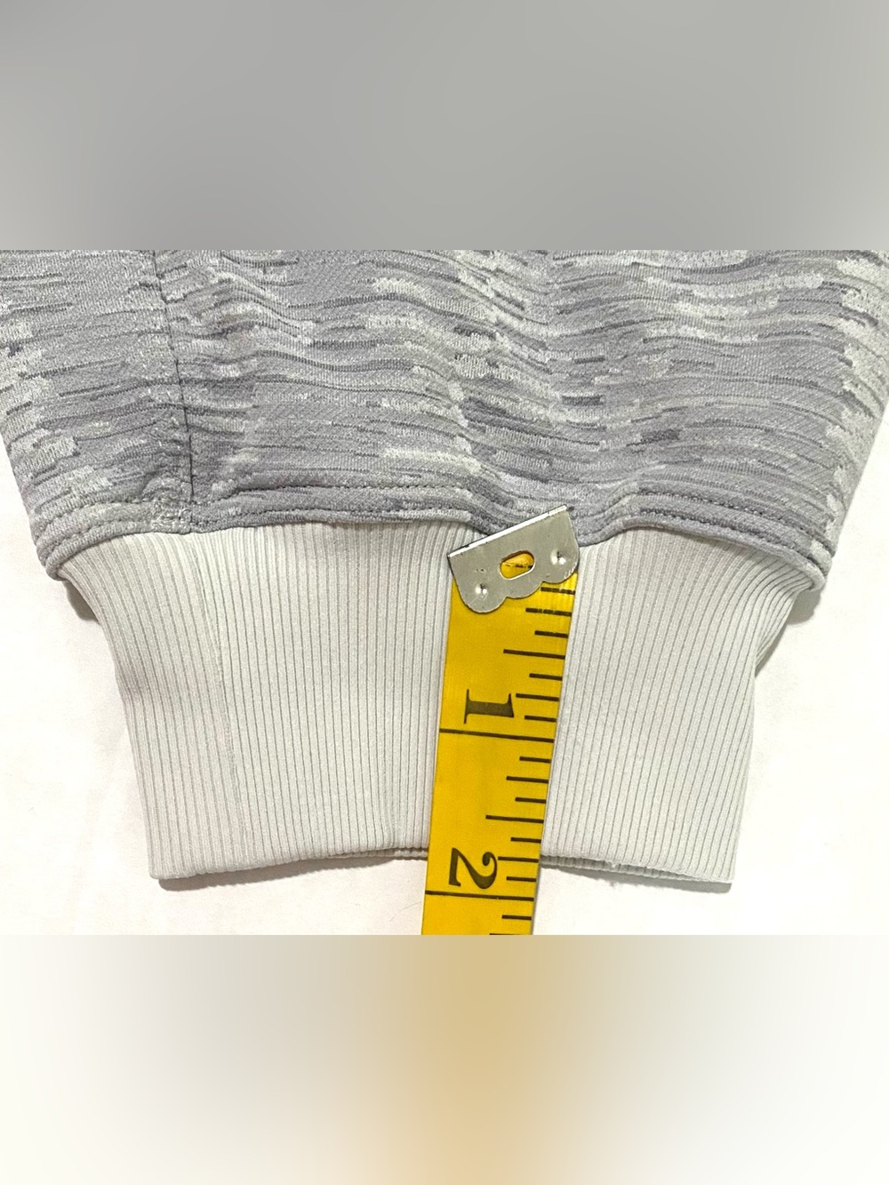 Lululemon Womens 4 Linear Tempo Silver Stretch High Rise Joggers Activewear - Picture 12 of 14